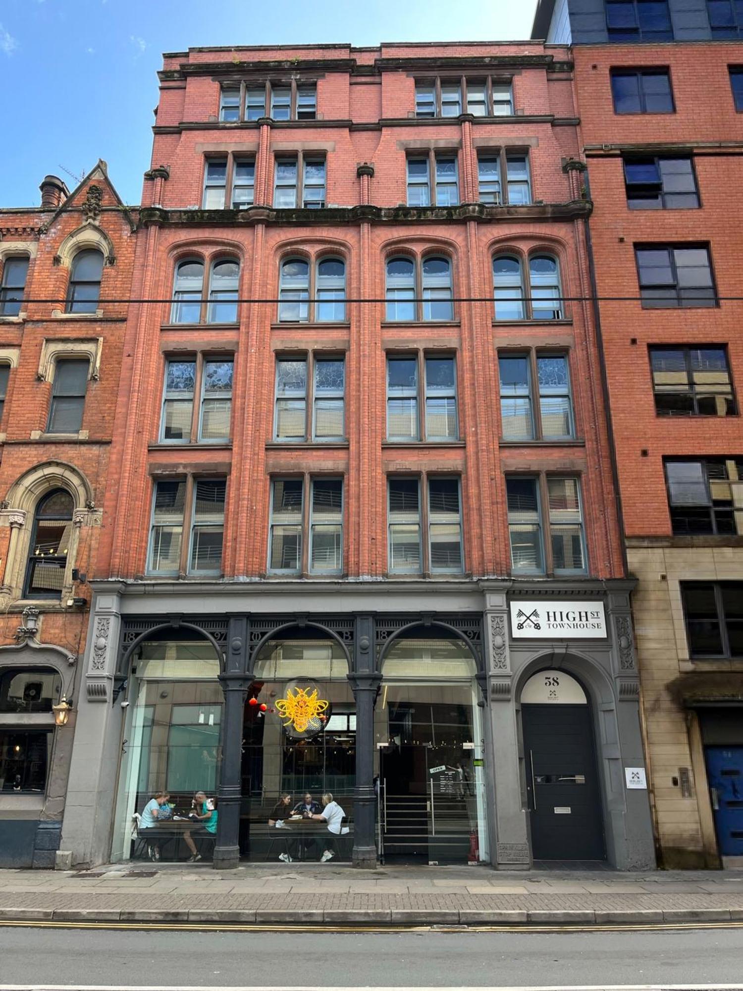 Aparthotel High Street Town House Manchester Zewnętrze zdjęcie